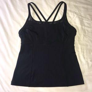 Lands End Tankini / Active Top
